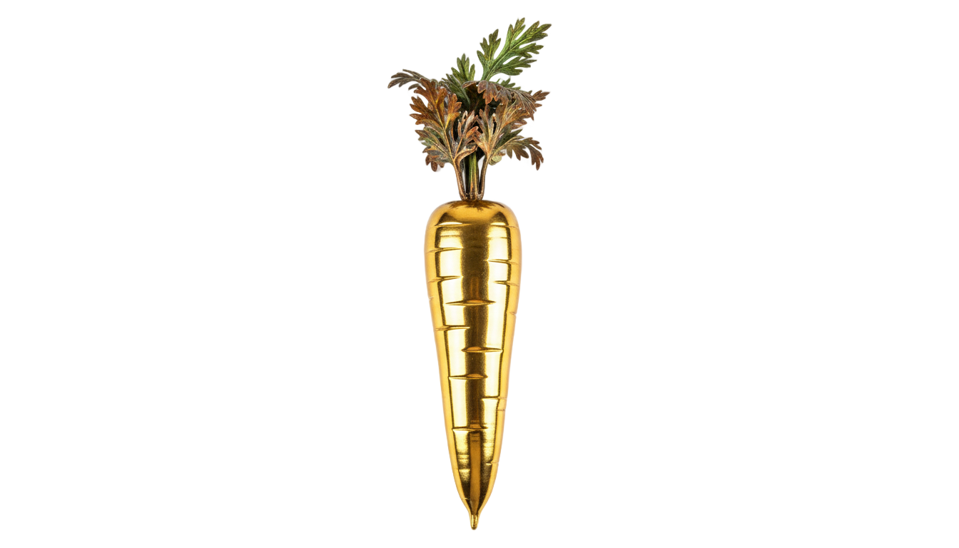golden carrot png PNG transparent background