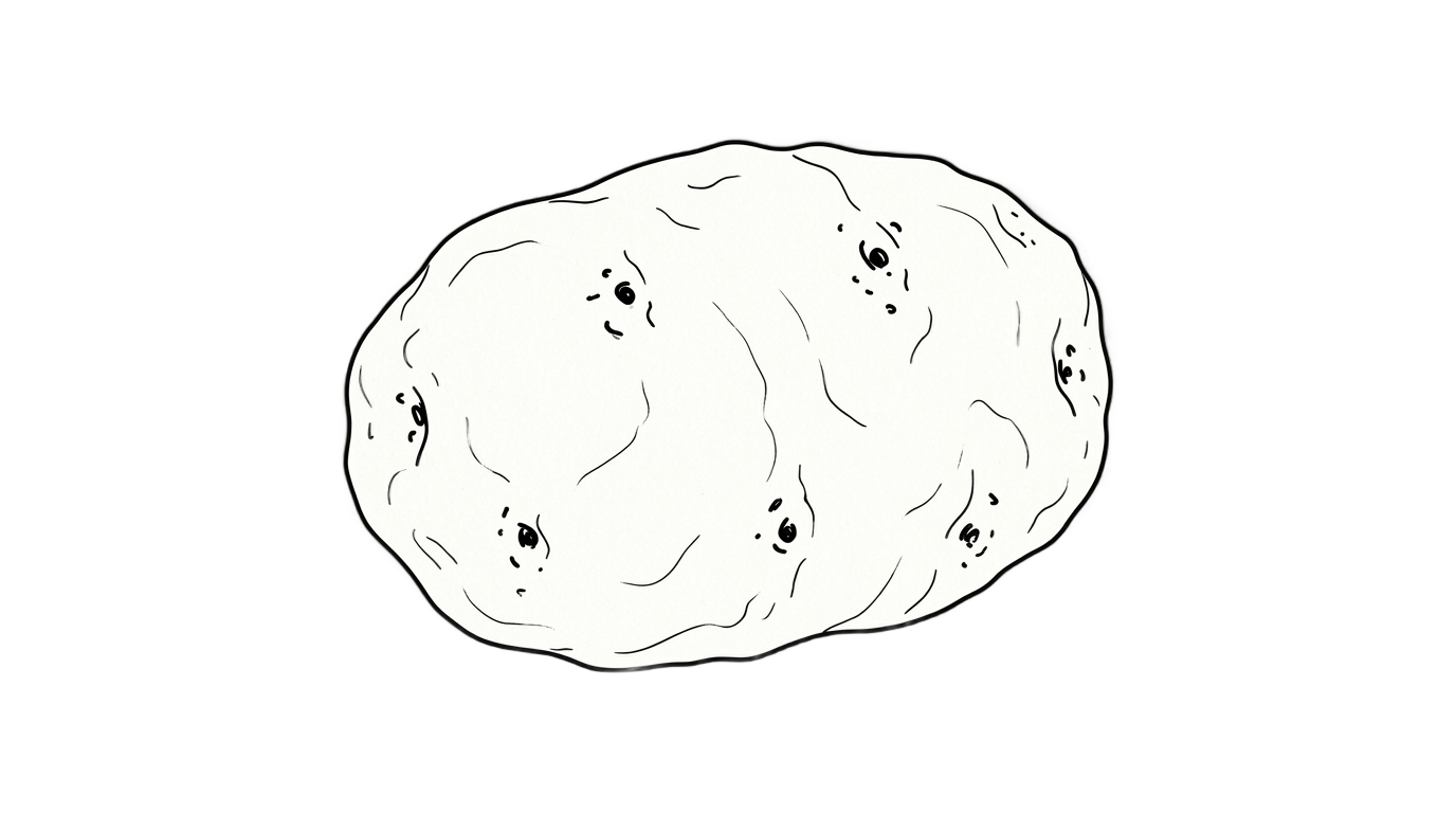 potato clipart black and white png PNG transparent background