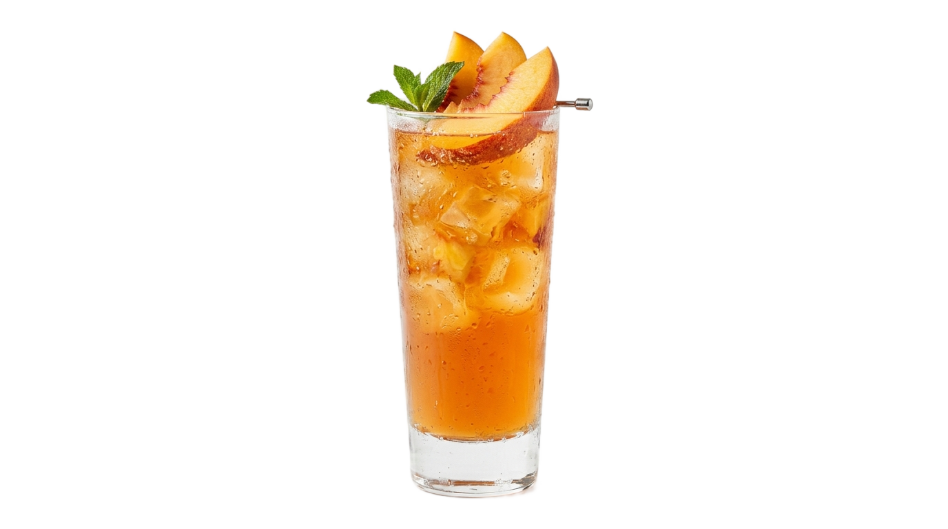 peach iced tea png PNG transparent background