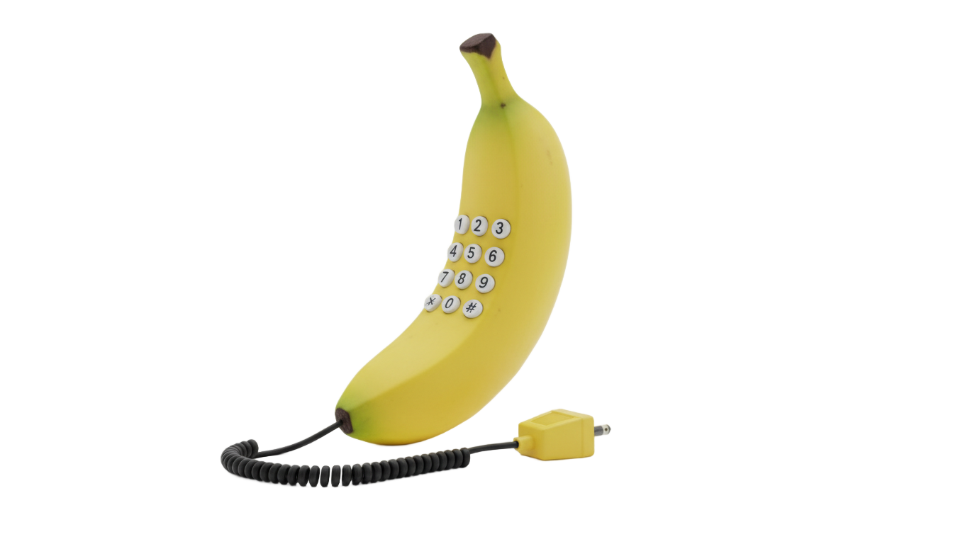 banana phone png PNG transparent background