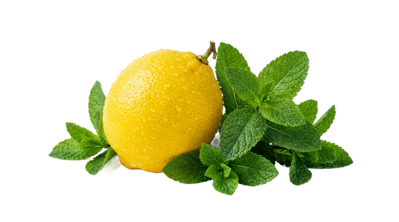 lemon mint png PNG transparent background