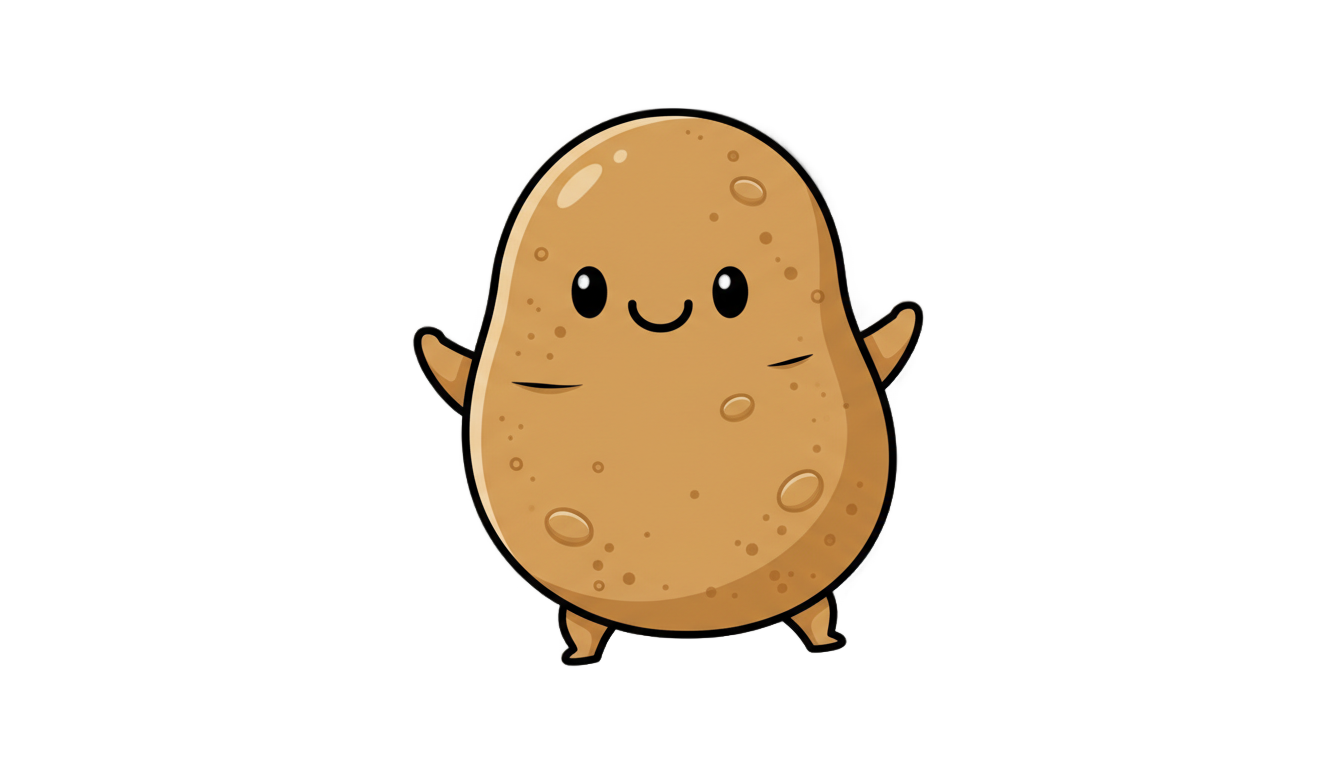 potato clipart png PNG transparent background