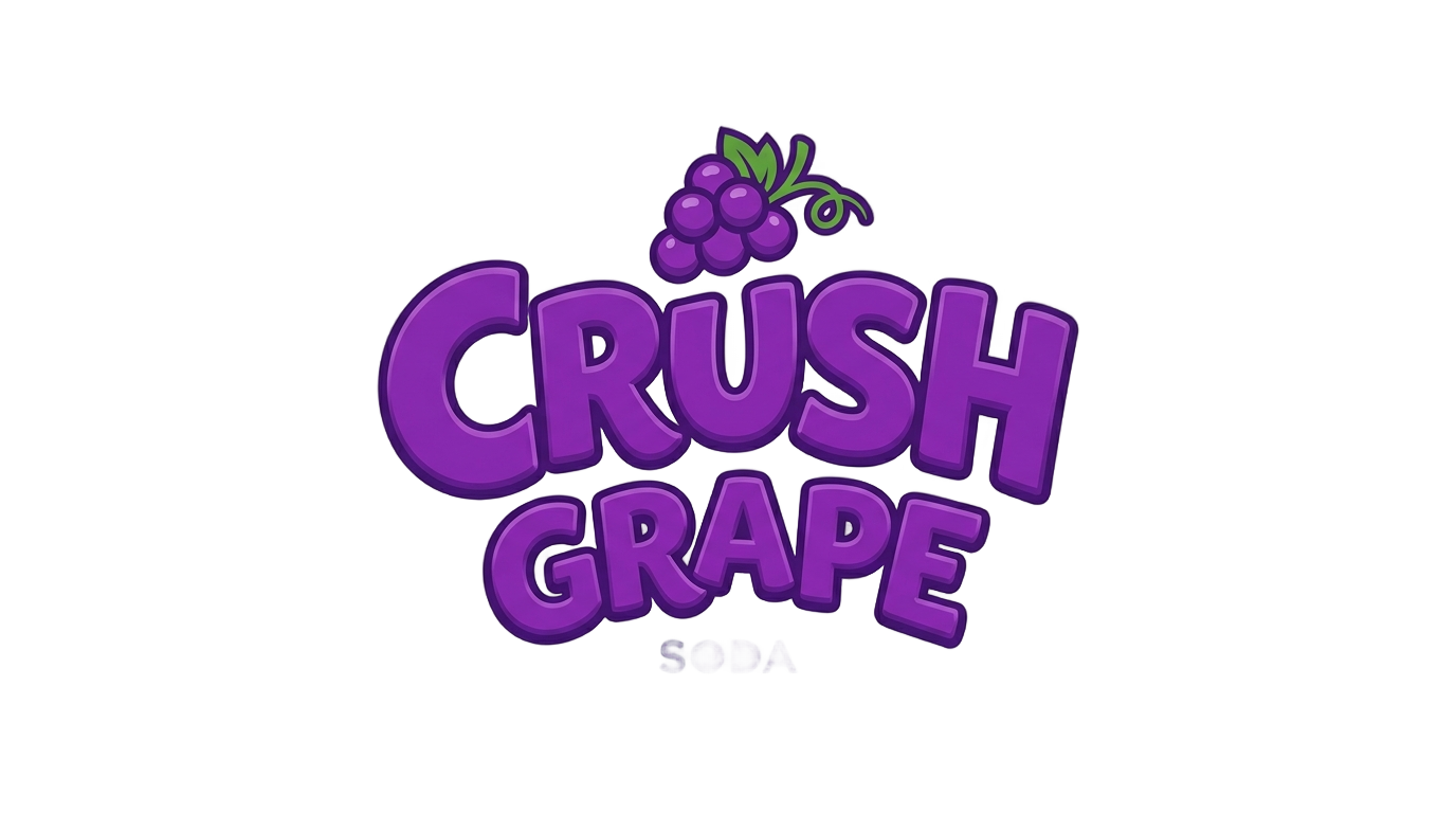 grape crush logo png PNG transparent background