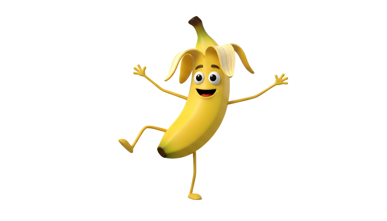 banana dance gif png PNG transparent background