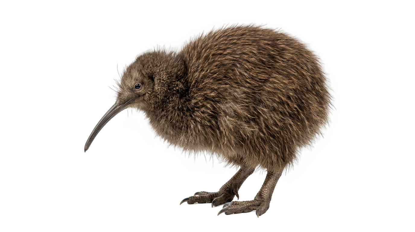 kiwi animal png PNG transparent background