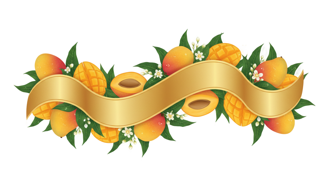 mango banner png PNG transparent background