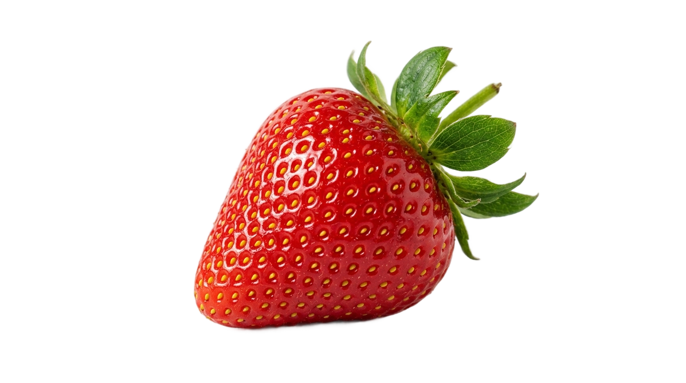 red strawberry png PNG transparent background