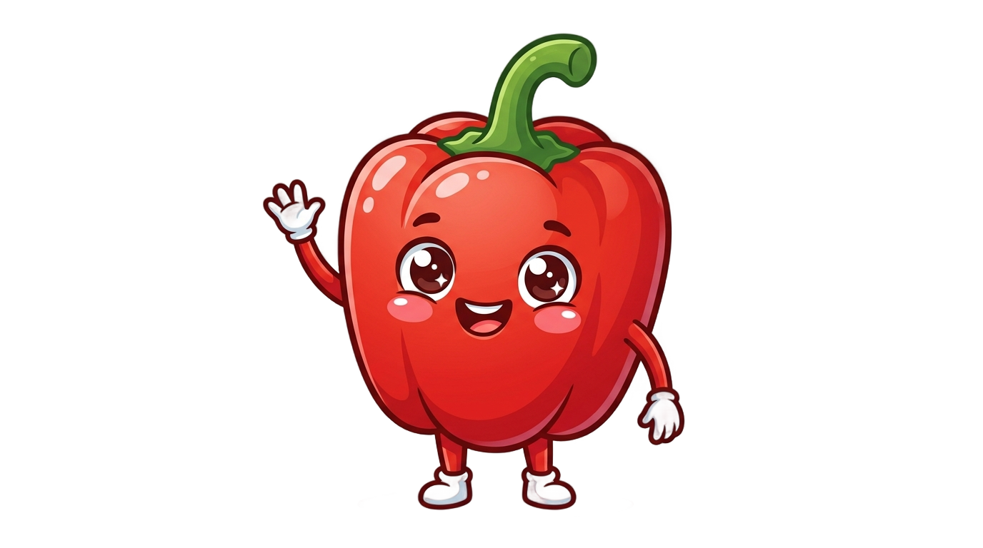 pepper cartoon png PNG transparent background