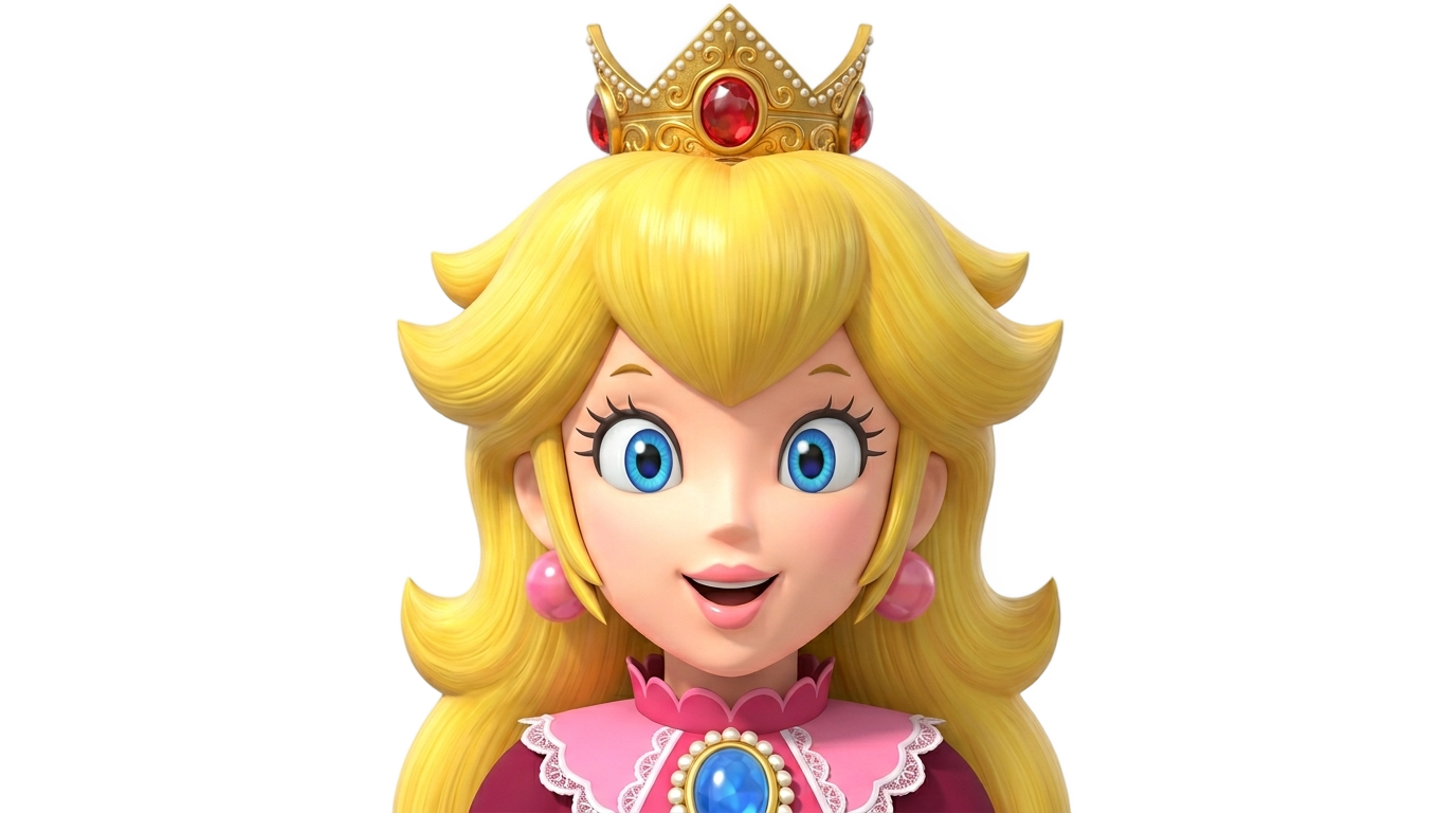 princess peach icon png PNG transparent background