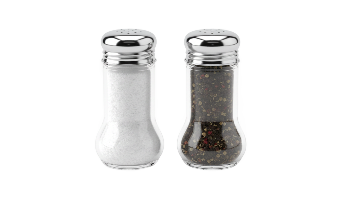 salt and pepper shaker png PNG transparent background