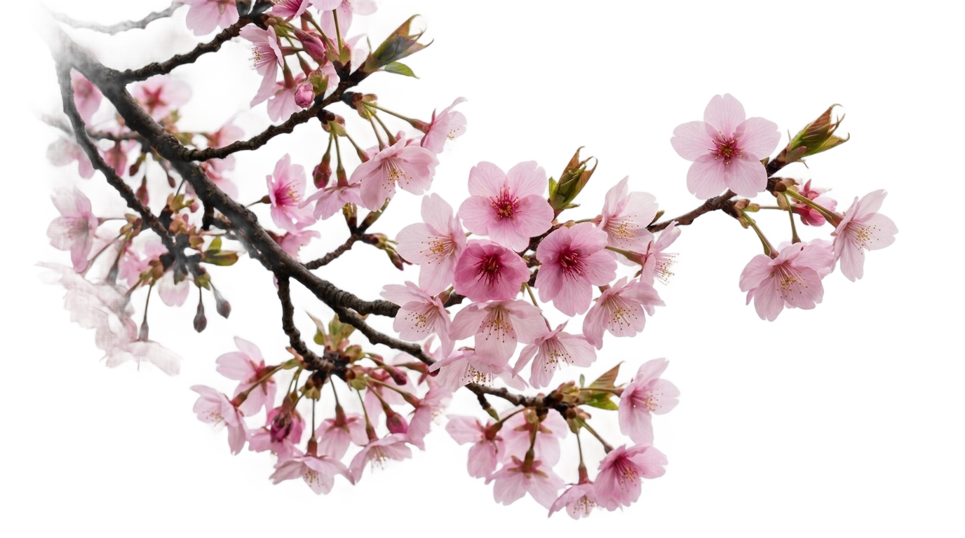 cherry blossom logo png PNG transparent background