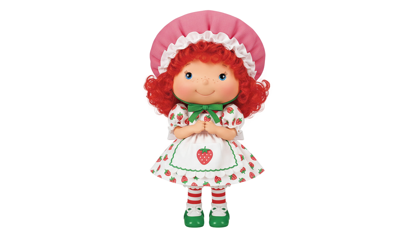 vintage strawberry shortcake png PNG transparent background