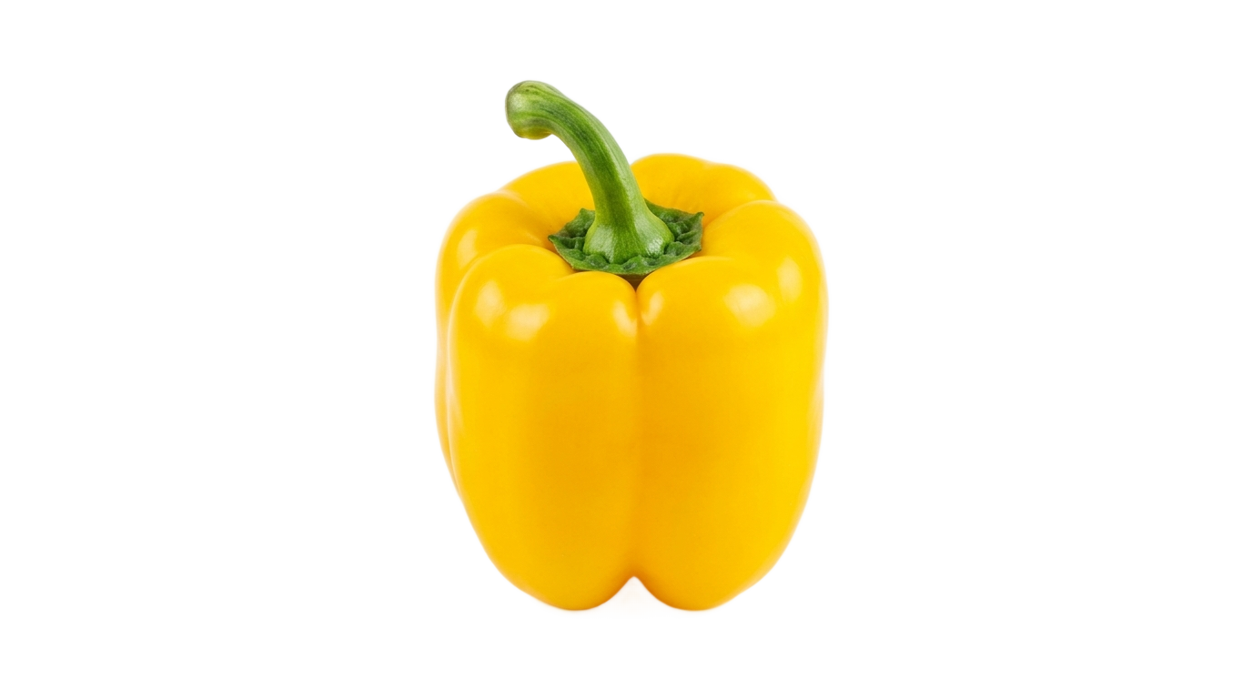 yellow bell pepper png PNG transparent background