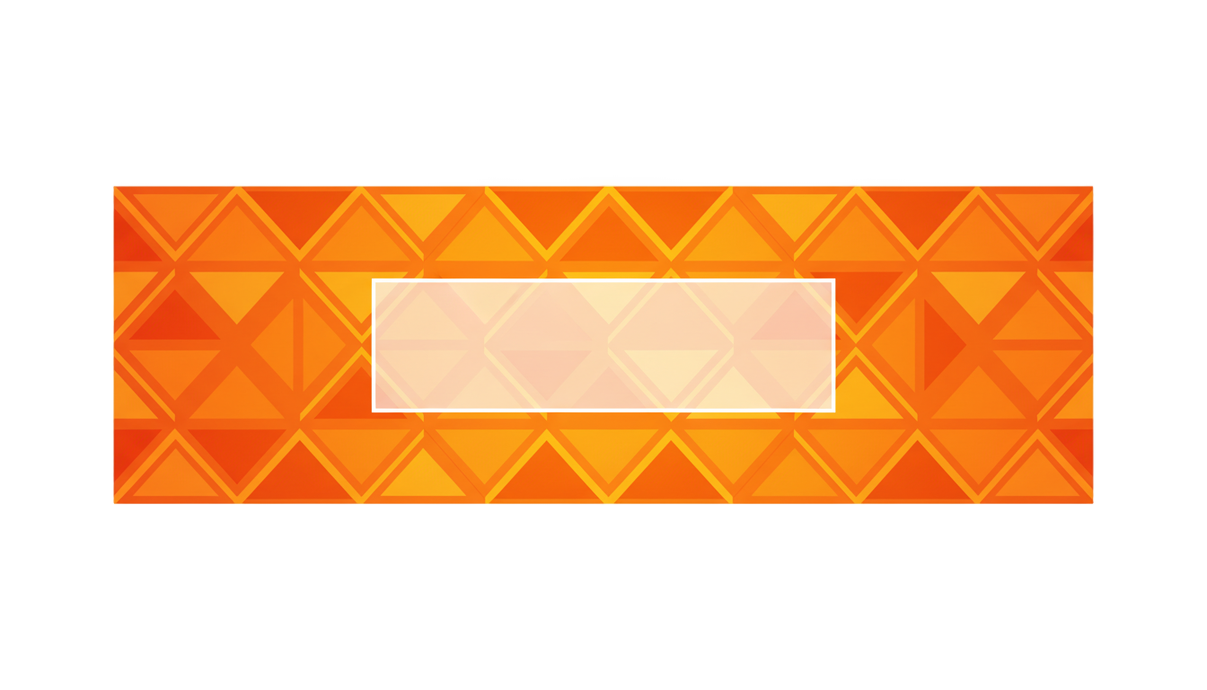 orange lower third png PNG transparent background
