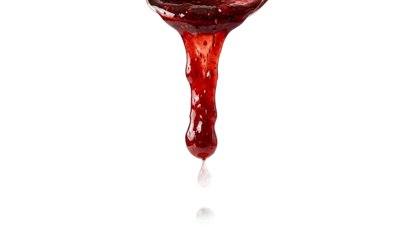 strawberry drip png PNG transparent background