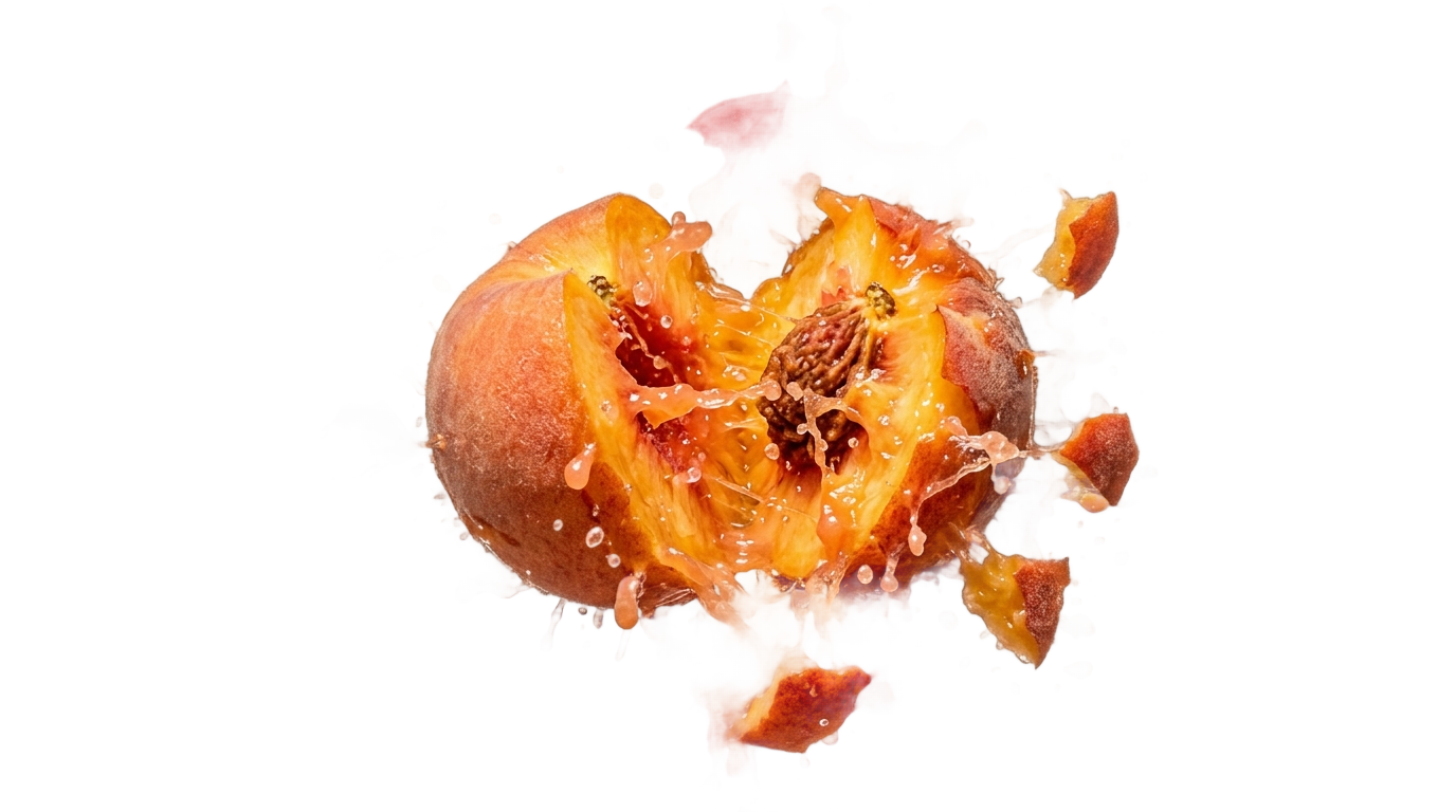 peach splash png PNG transparent background