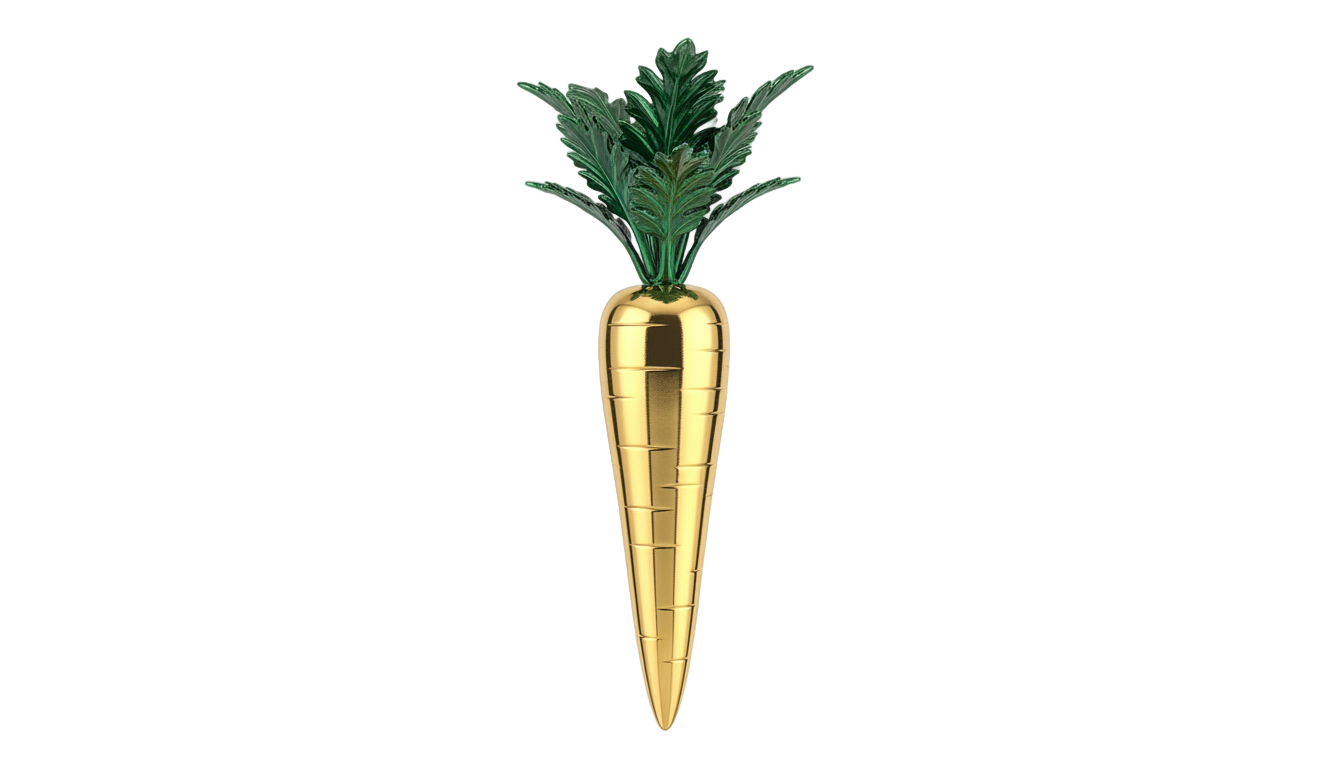 golden carrot png PNG transparent background