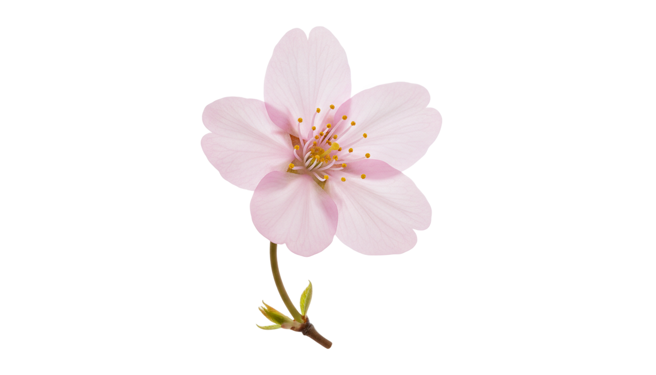 cherry blossom cartoon png PNG transparent background