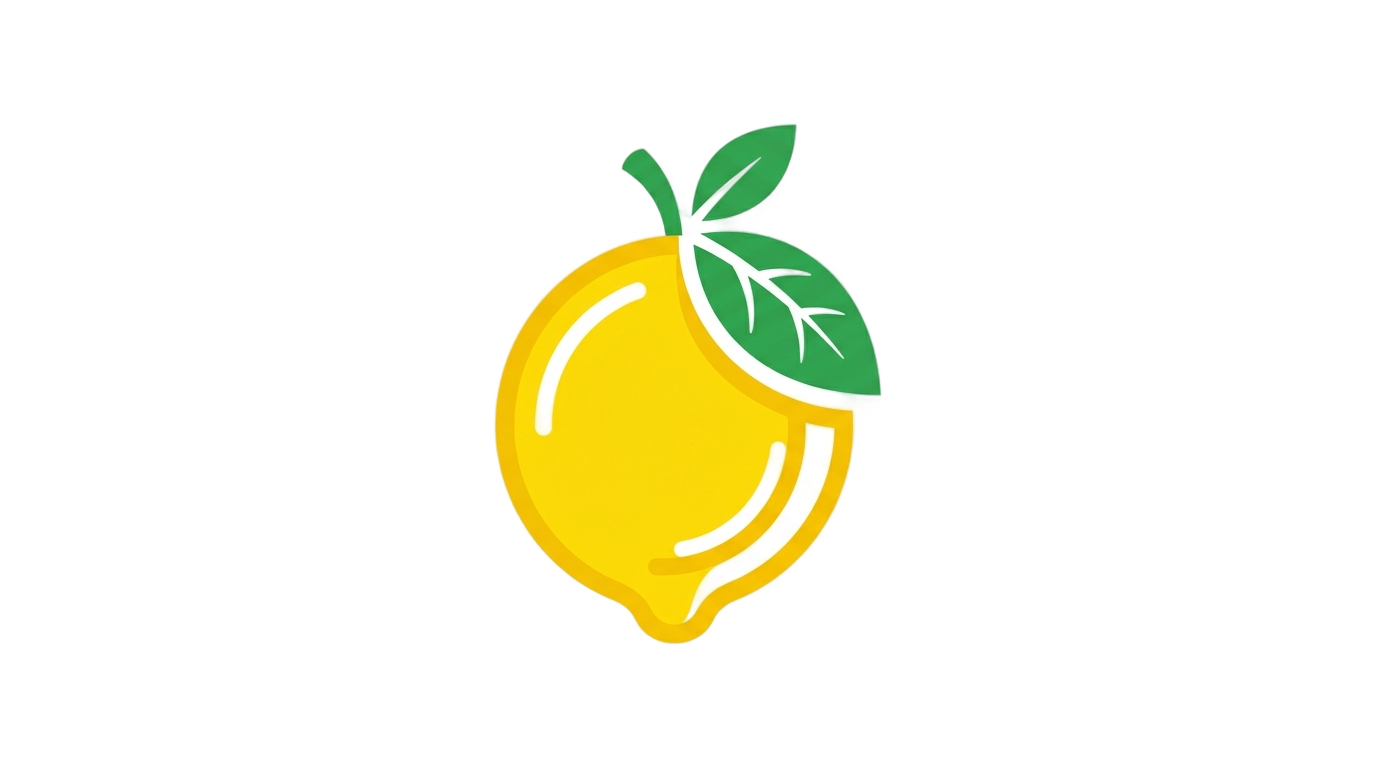 lemon logo png PNG transparent background