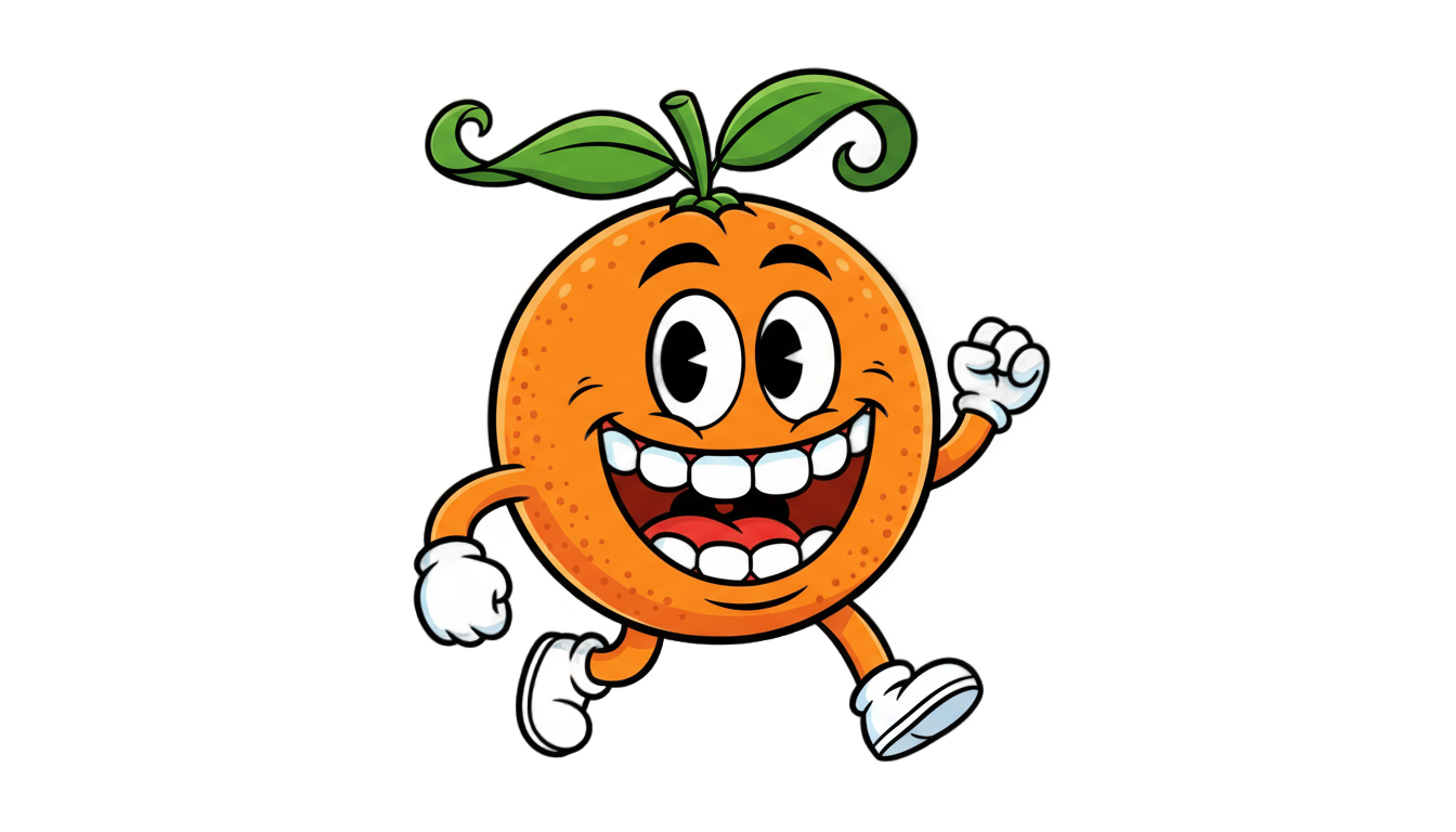annoying orange png PNG transparent background