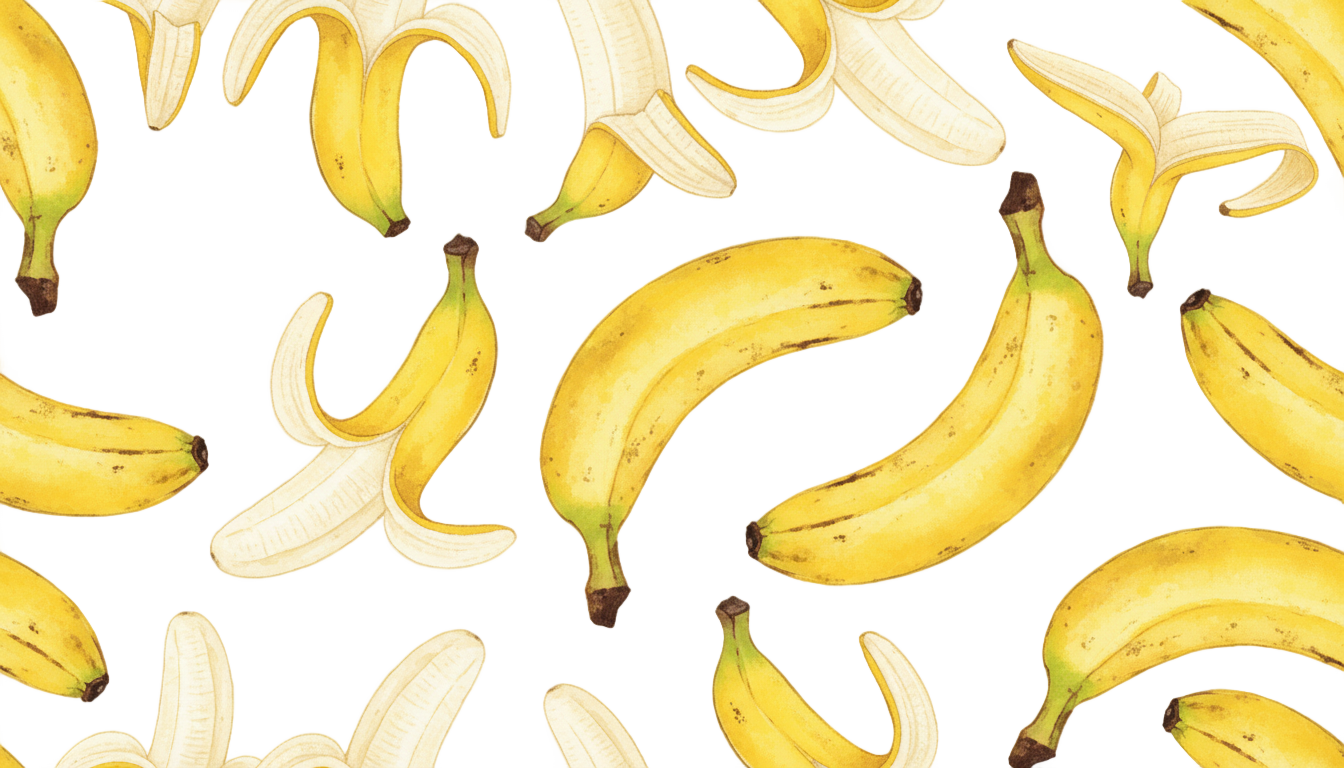 banana pattern png PNG transparent background