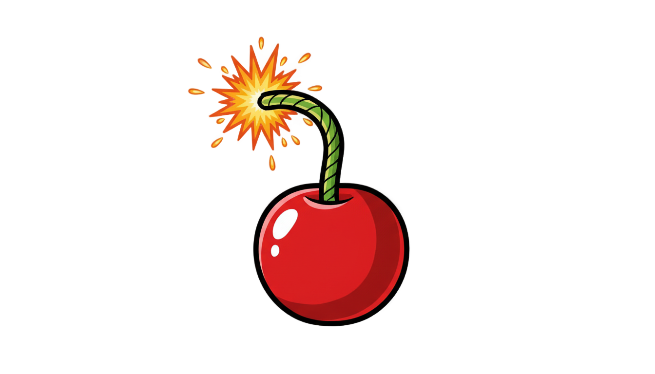 cherry bomb png PNG transparent background