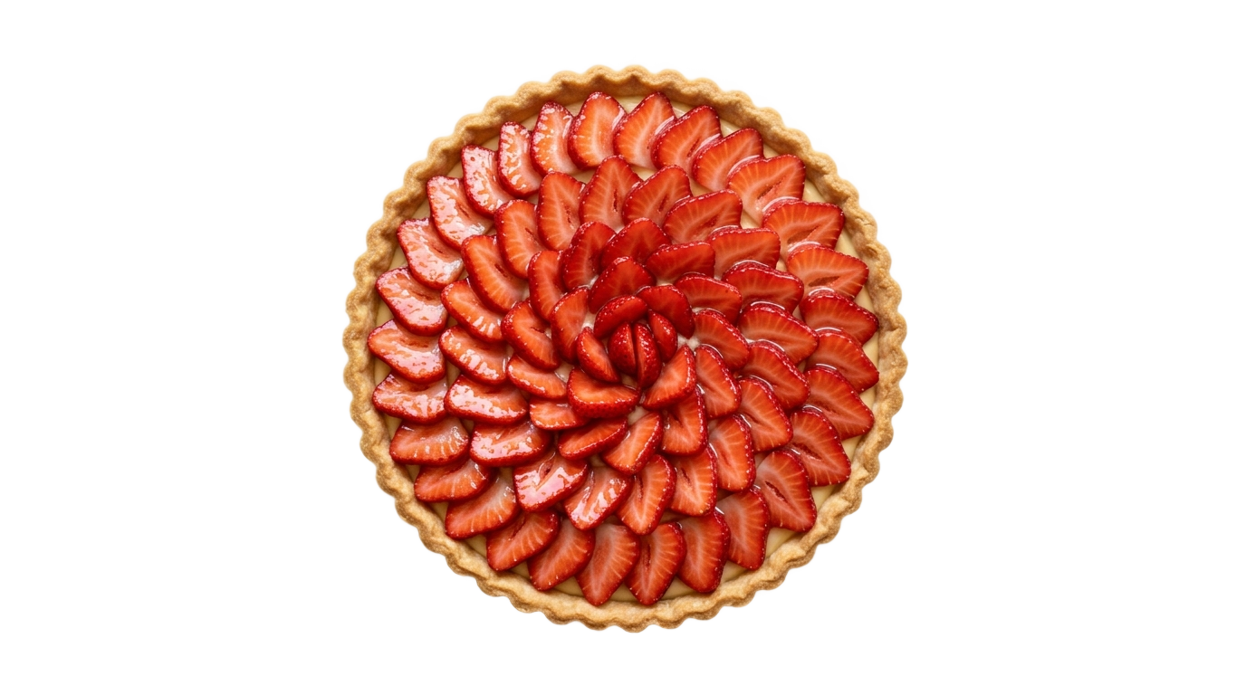 strawberry tart png PNG transparent background