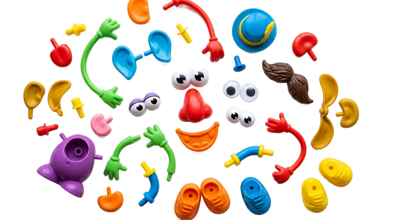 mr potato head parts png PNG transparent background
