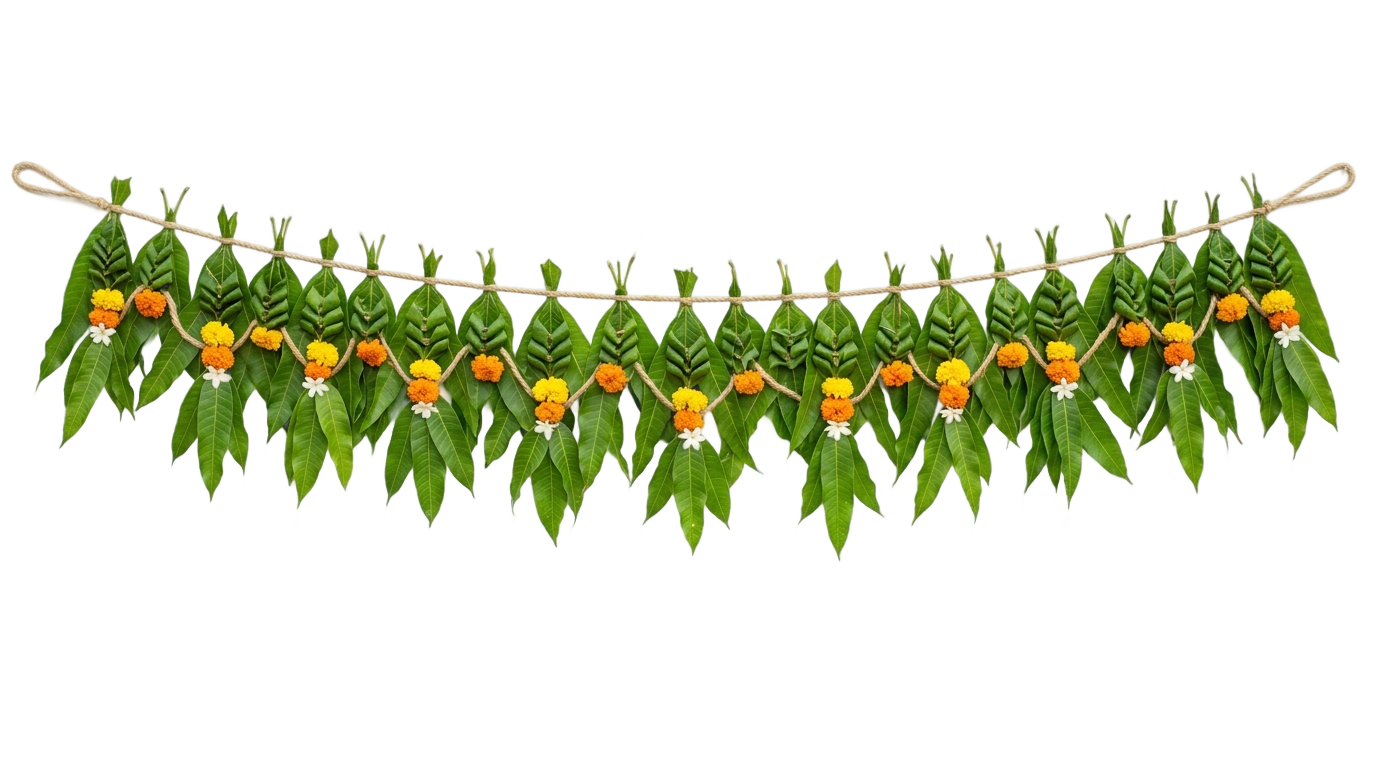 mango thoranam png PNG transparent background
