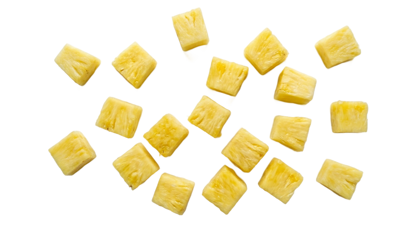 pineapple pieces png PNG transparent background