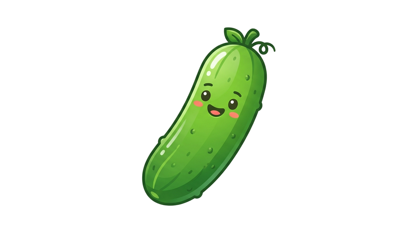 cucumber emoji png PNG transparent background