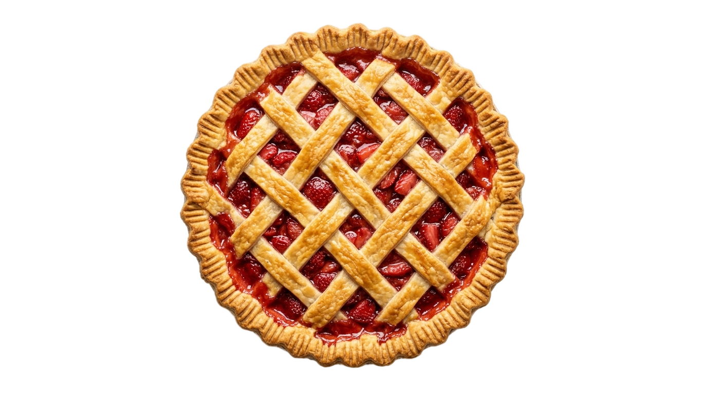 strawberry pie png PNG transparent background