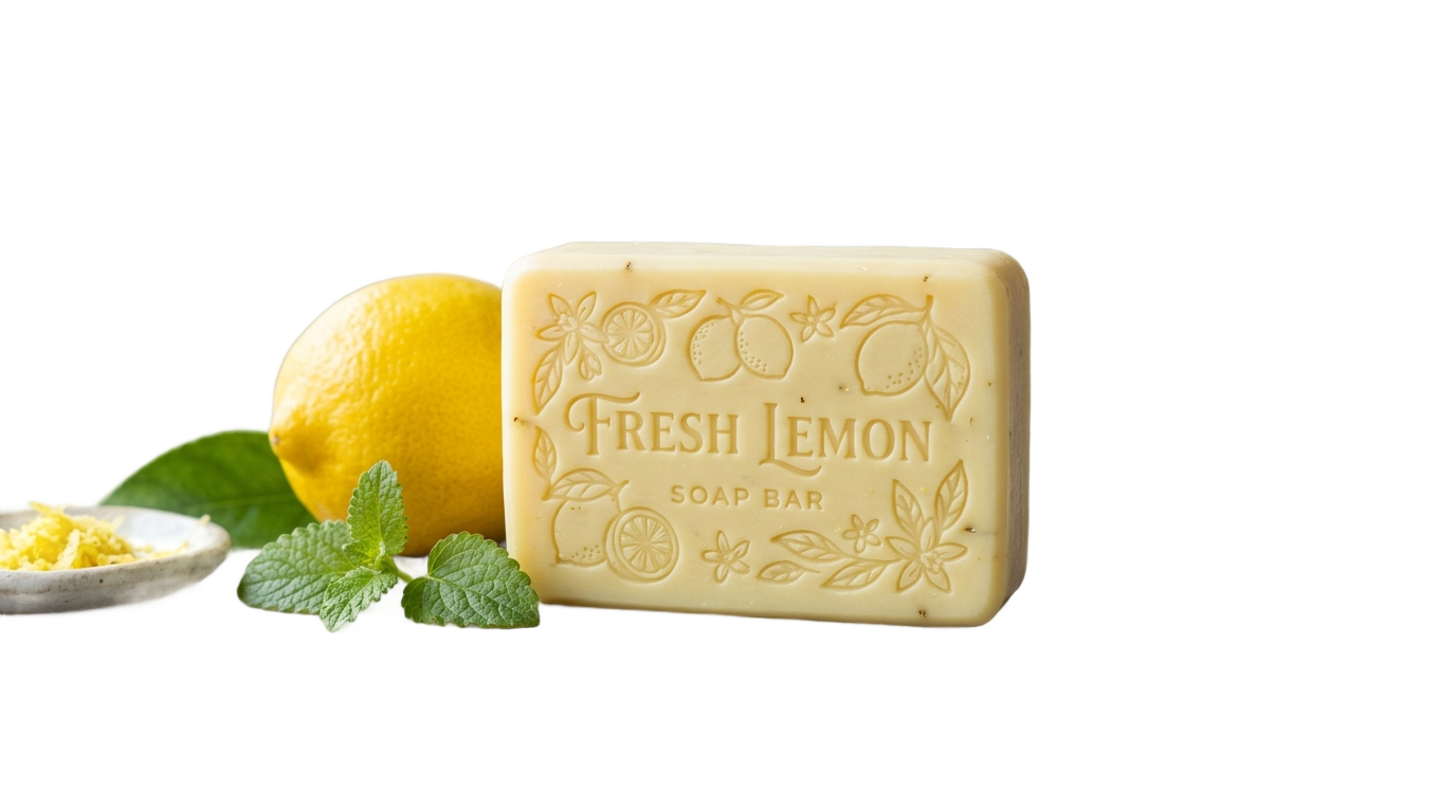 lemon soap png PNG transparent background