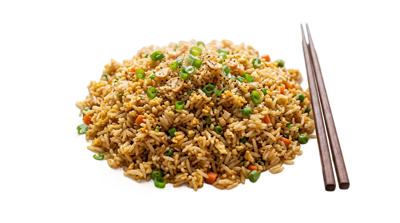 garlic fried rice png PNG transparent background