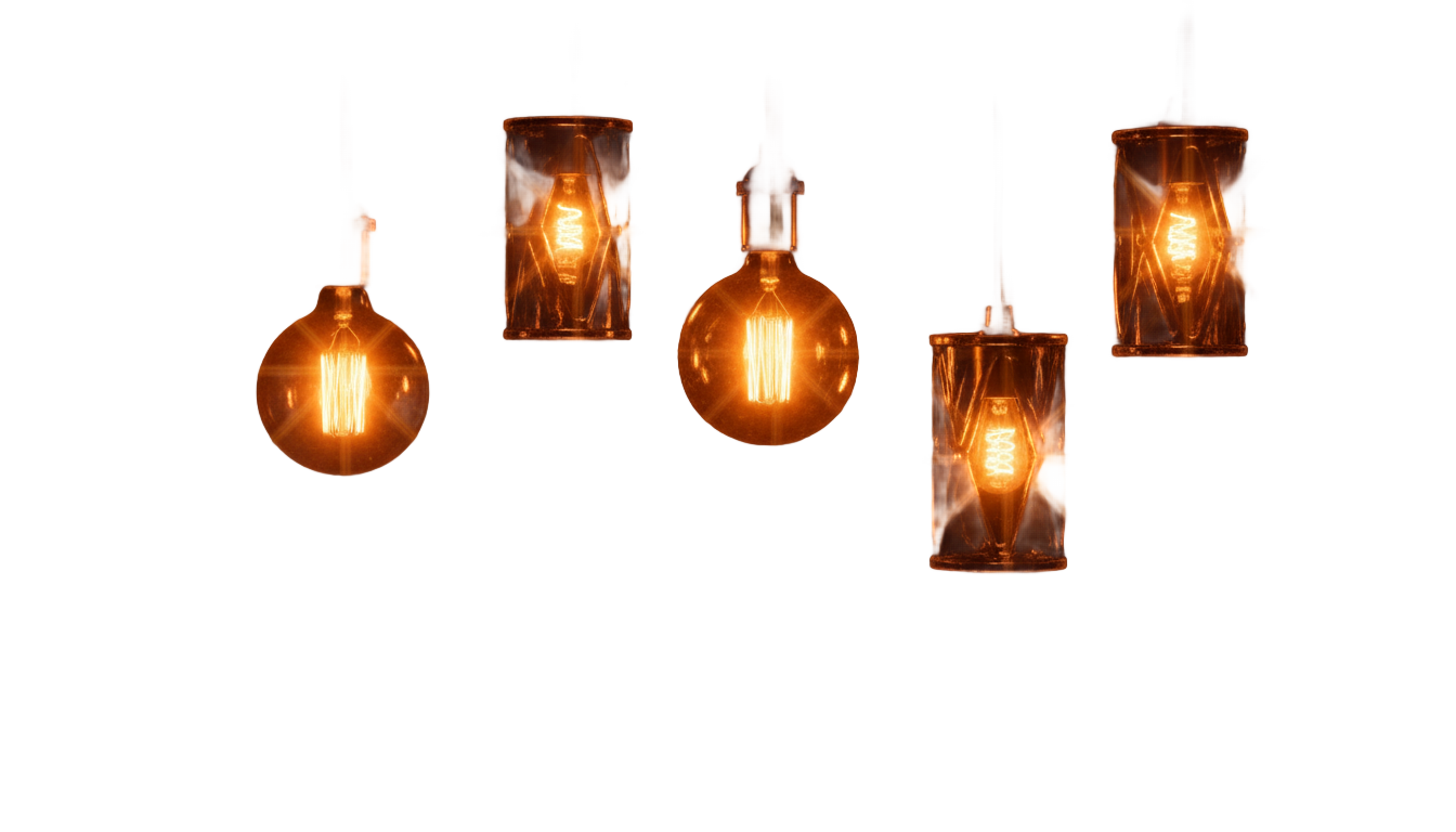 orange lights png PNG transparent background