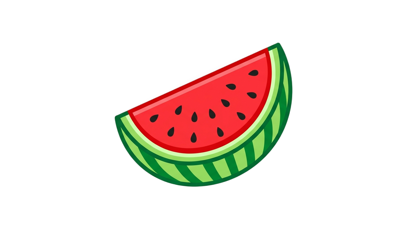 watermelon logo png PNG transparent background