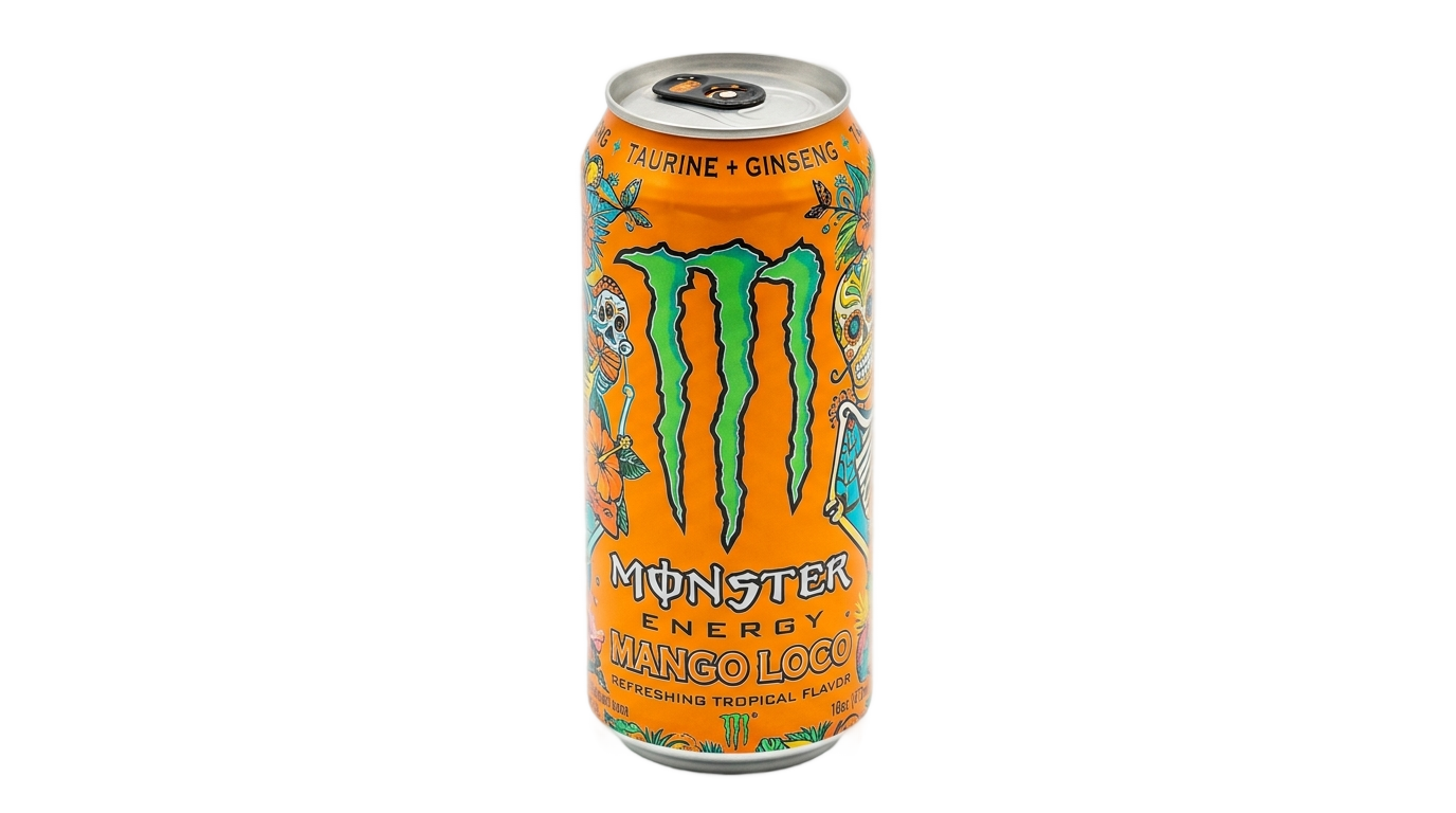 monster energy mango loco png PNG transparent background
