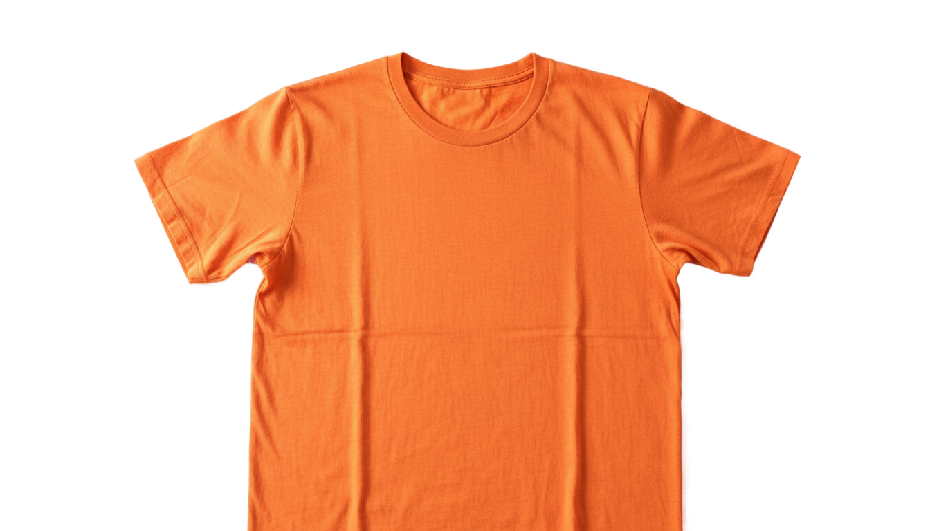 orange t shirt png PNG transparent background