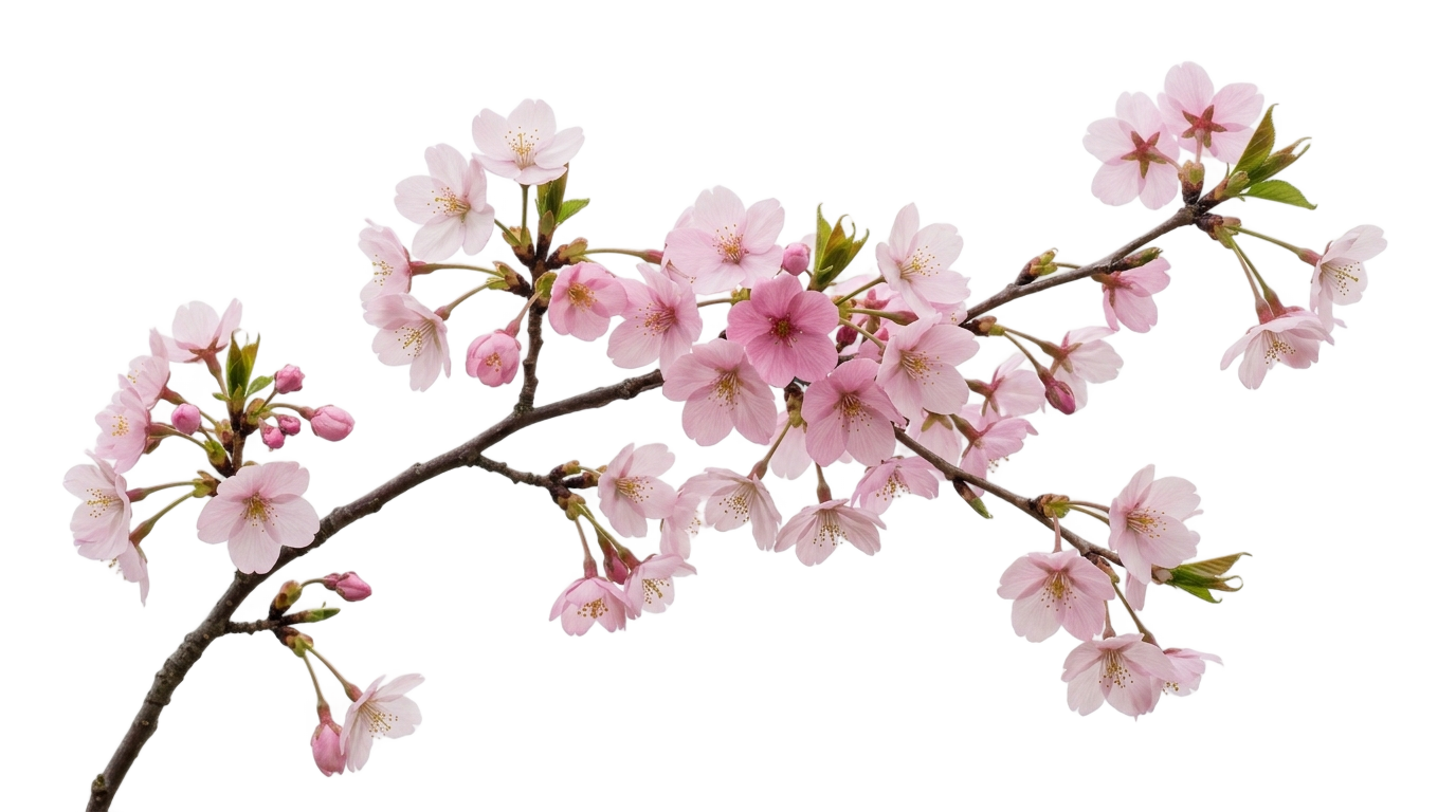 cherry blossom logo png PNG transparent background