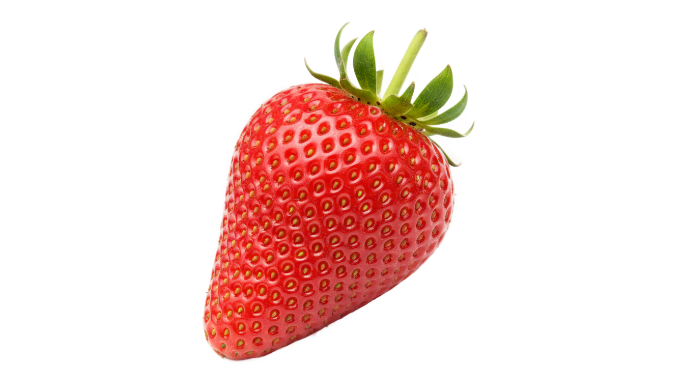 single strawberry png PNG transparent background