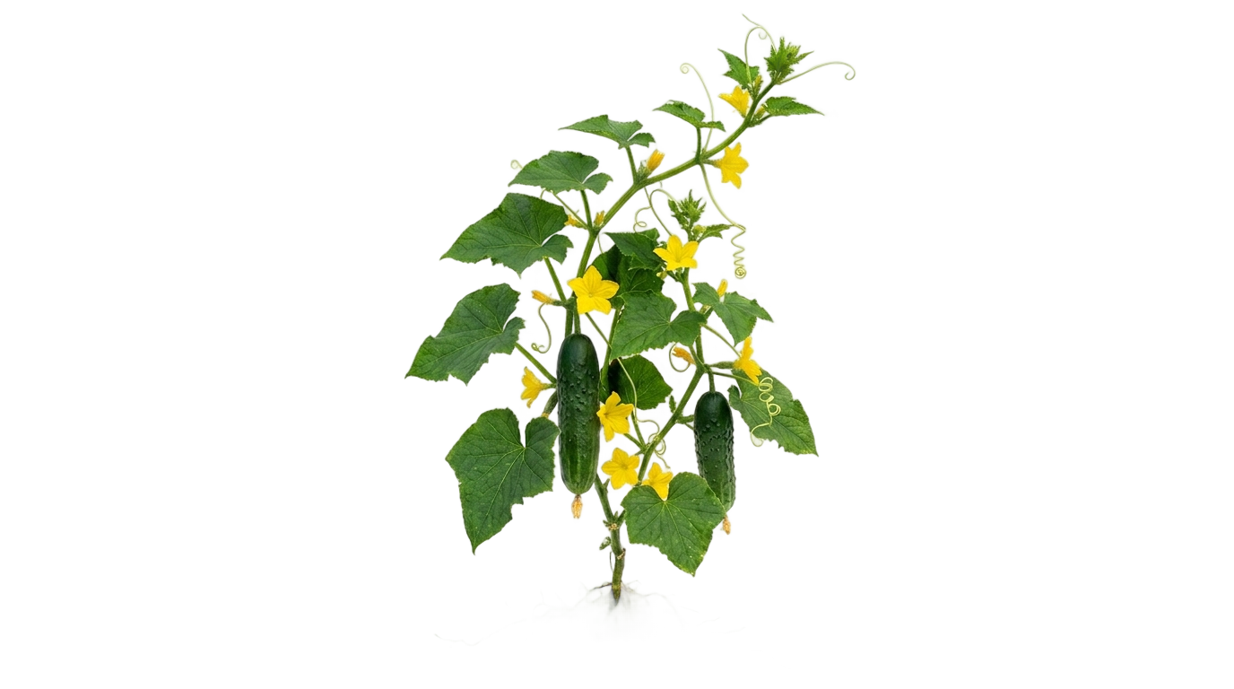 cucumber plant png PNG transparent background