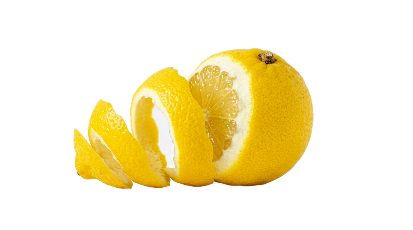 peeled lemon png PNG transparent background