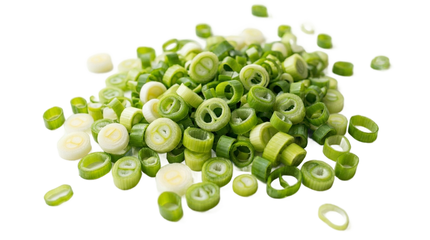 chopped green onion png PNG transparent background