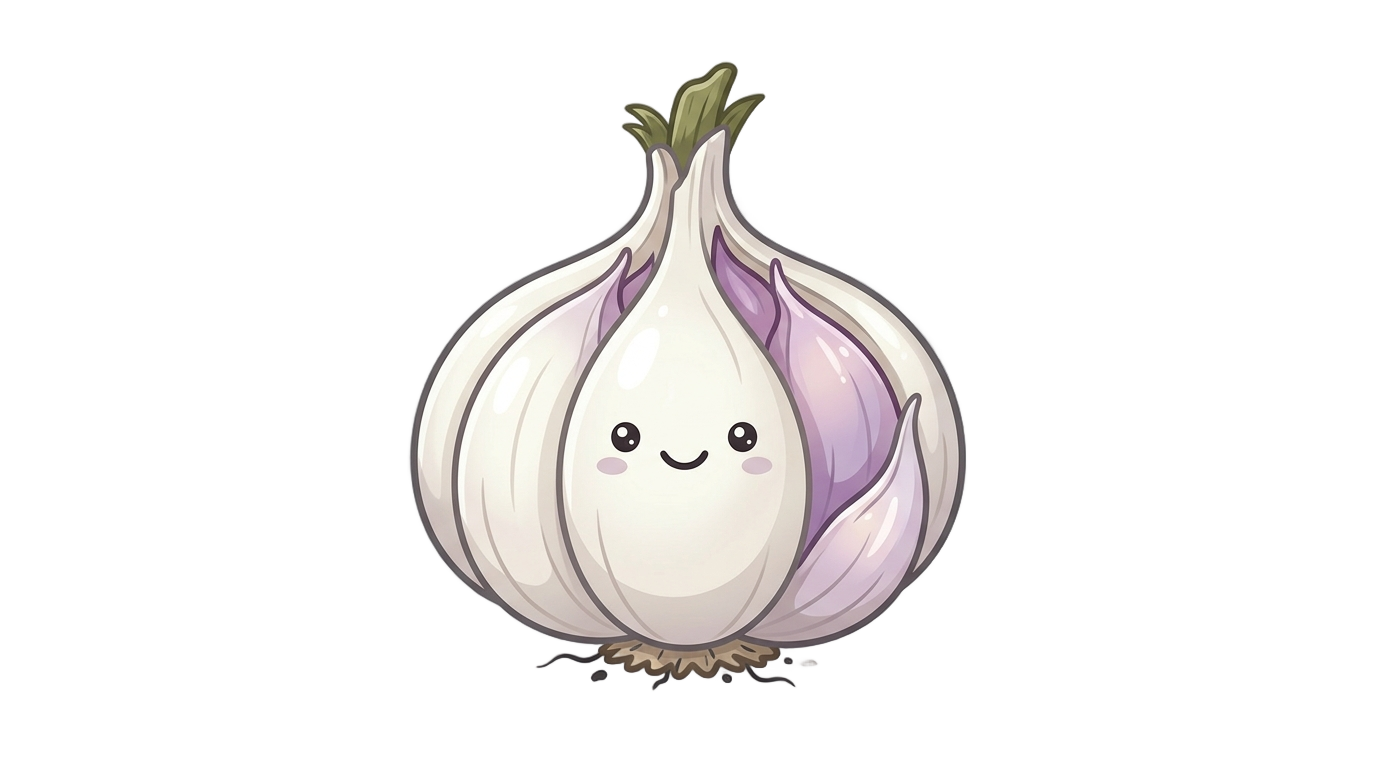 garlic emoji png PNG transparent background