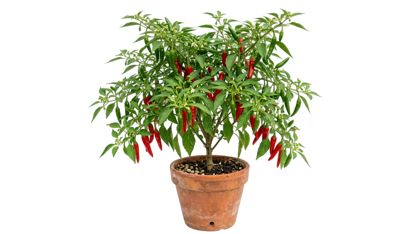 chili plant png PNG transparent background