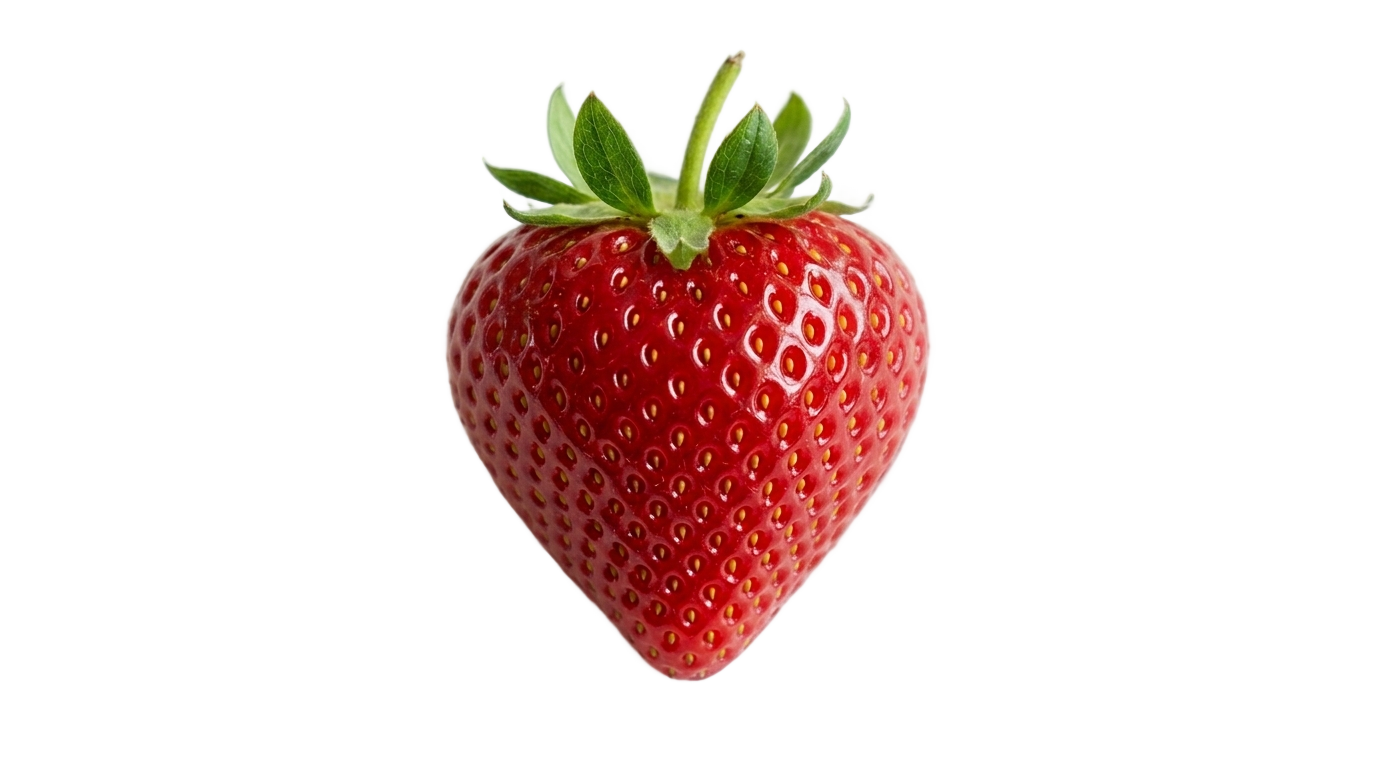 strawberry heart png PNG transparent background