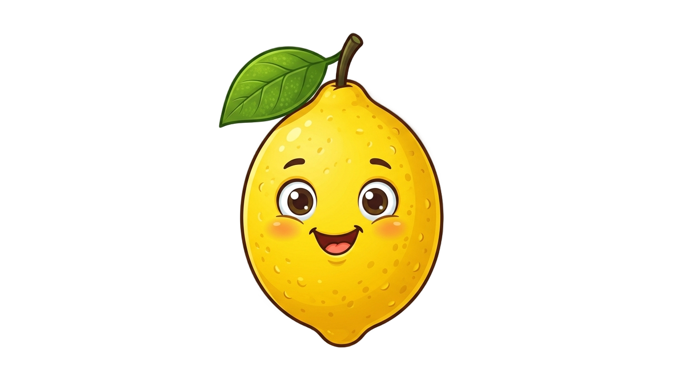 little lemon logo png PNG transparent background