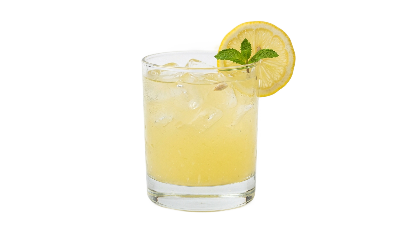 lemon juice glass png PNG transparent background