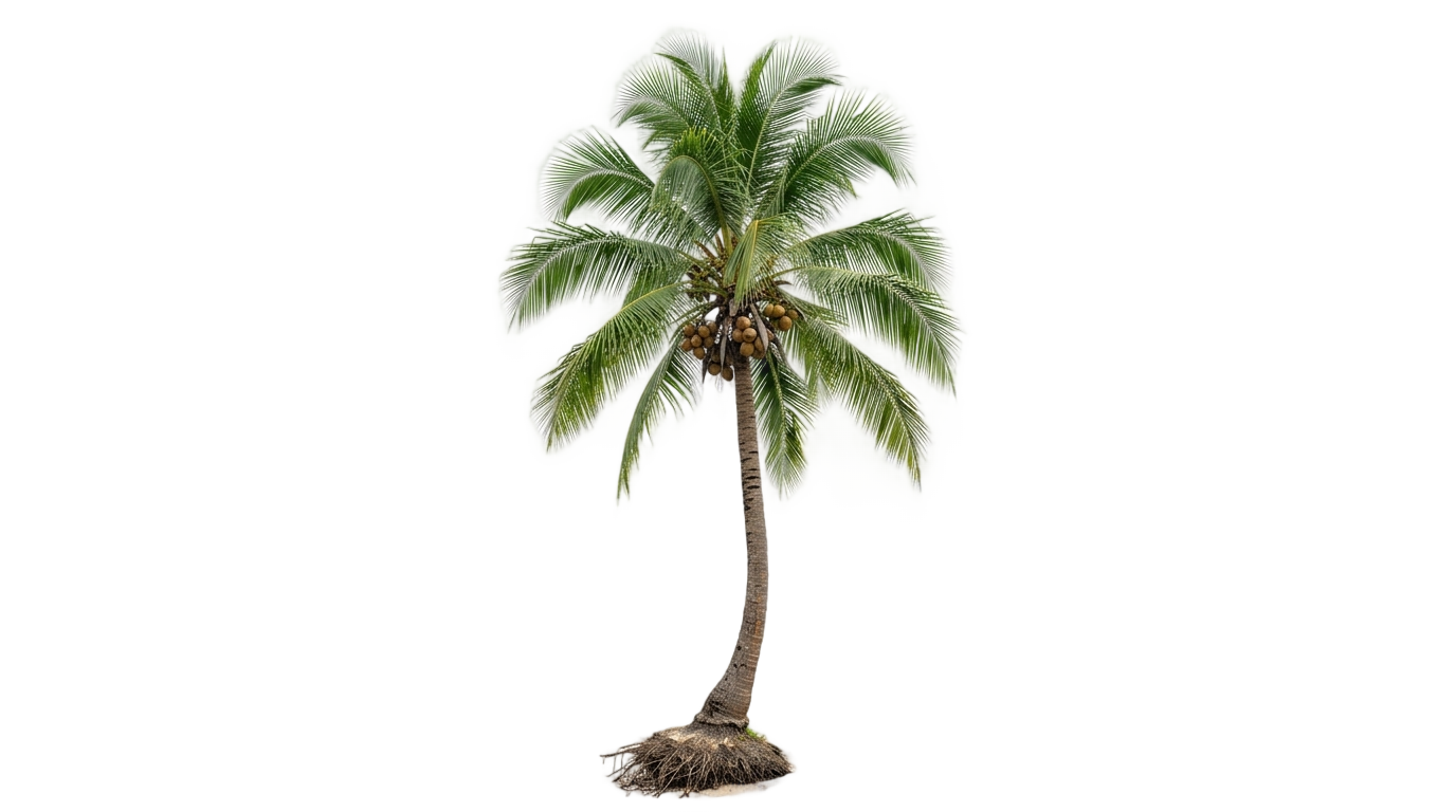 kerala coconut tree png PNG transparent background