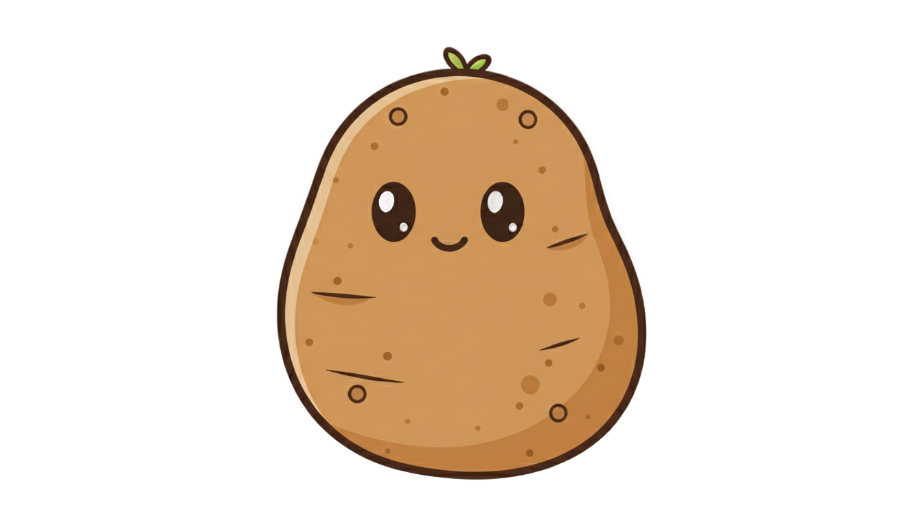potato clipart png PNG transparent background